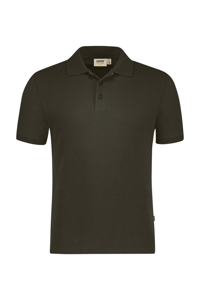 Hakro - Polo coupe régulière pour homme - Coton biologique - Olive