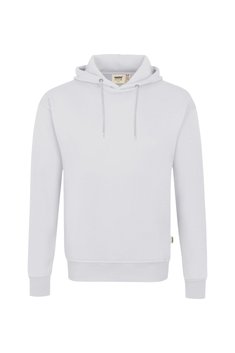 Hakro - Unisex Regular Fit Pocketless Hoodie - Organic Cotton - White