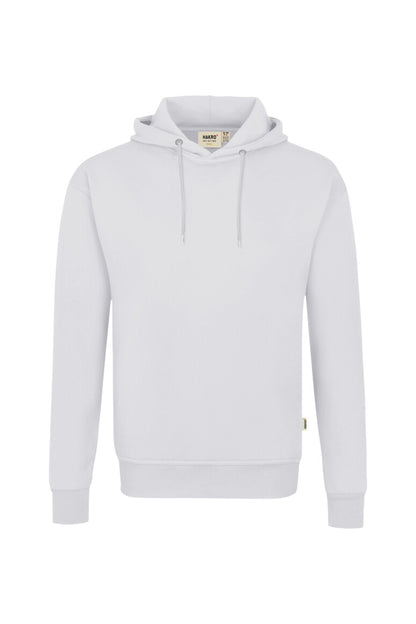 Hakro - Sweat à capuche sans poche unisexe coupe régulière - Coton biologique - Blanc