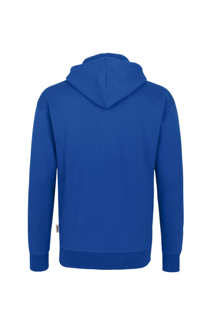 Hakro - Sweat à capuche sans poche unisexe coupe régulière - Coton biologique - Bleu royal