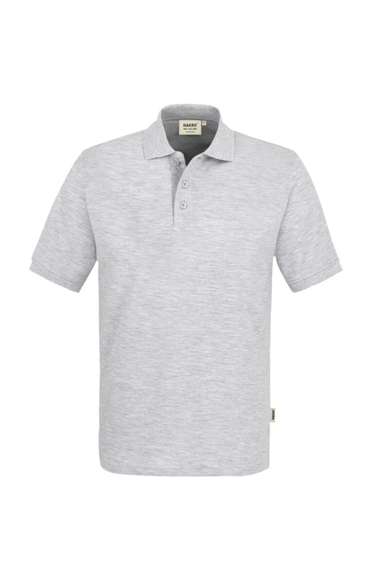 Hakro - Polo coupe régulière pour hommes - Classique - Cendre chiné