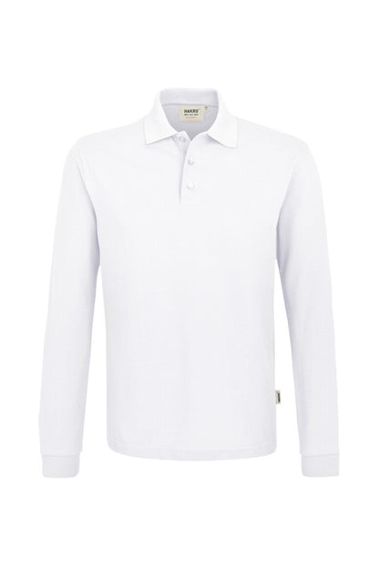 Hakro - Polo à manches longues unisexe coupe confortable - Mikralinar - Blanc