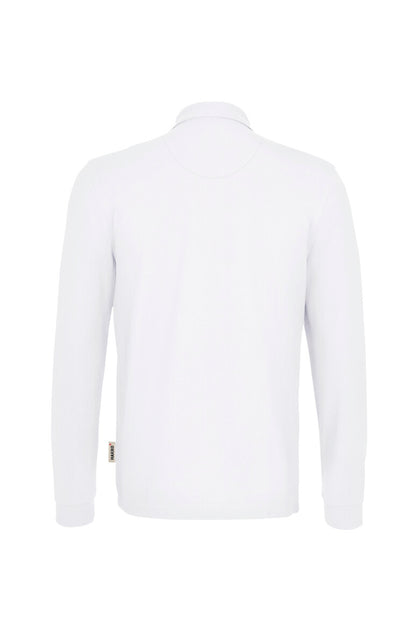 Hakro - Polo à manches longues unisexe coupe confortable - Mikralinar - Blanc