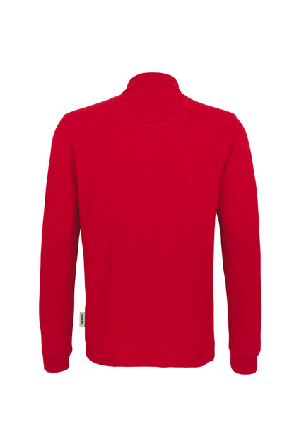 Hakro - Polo à manches longues unisexe coupe confortable - Mikralinar - Rouge