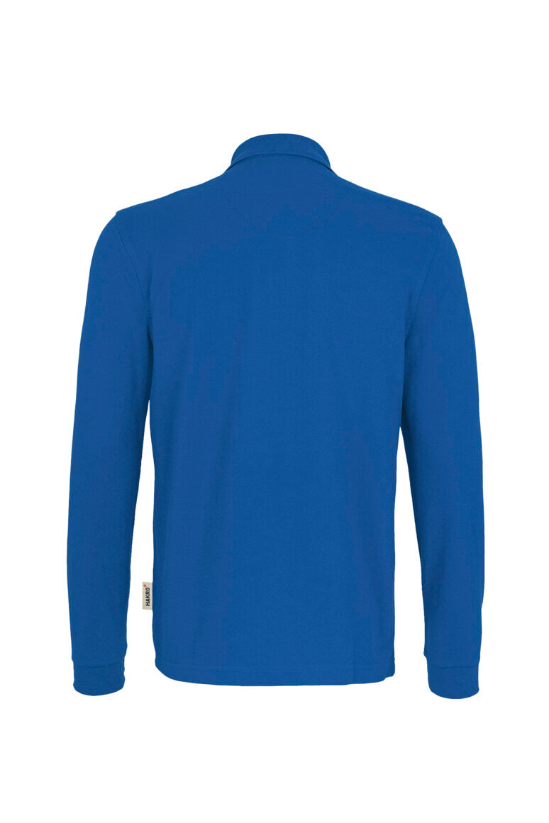 Hakro - Polo à manches longues Comfort Fit pour hommes - Mikralinar - Bleu royal