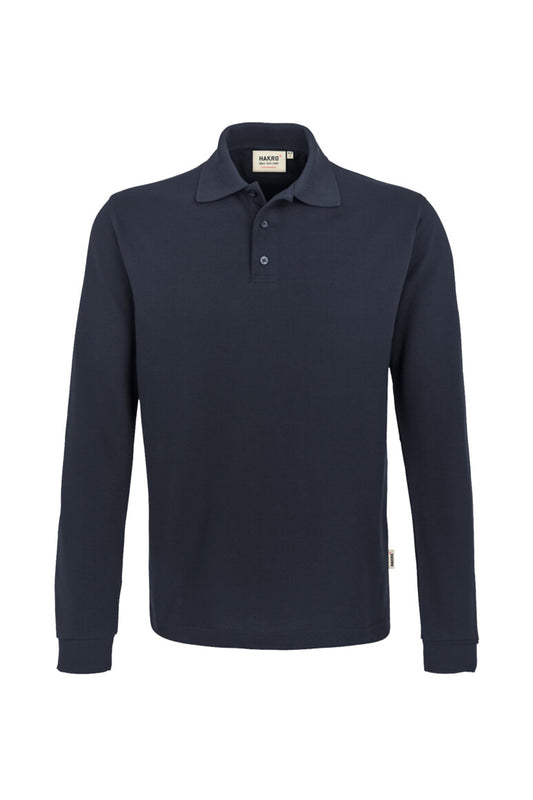 Hakro - Polo à manches longues Comfort Fit pour hommes - Mikralinar - Encre