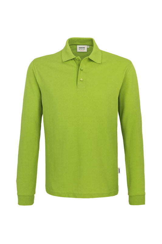 Hakro - Polo à manches longues Comfort Fit pour hommes - Mikralinar - Kiwi