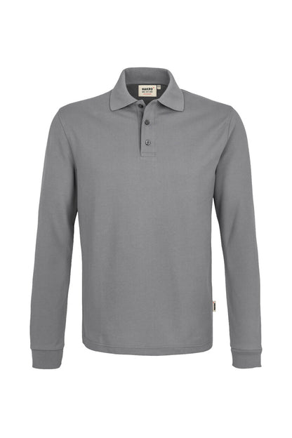 Hakro - Polo à manches longues unisexe coupe confortable - Mikralinar - Titane