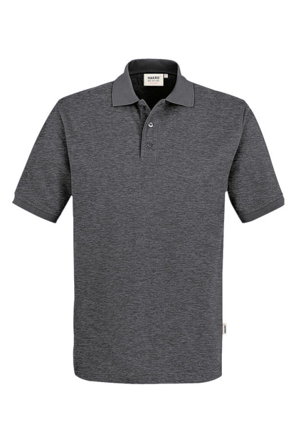 Hakro - Polo coupe confortable unisexe - Mikralinar - Anthracite chiné