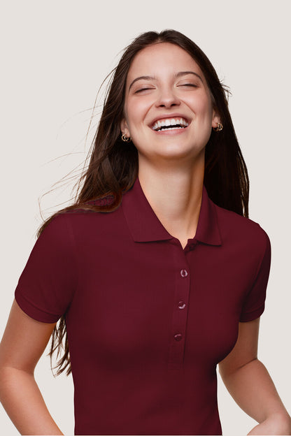 Hakro - Women's Regular Fit polo - Classic - Burgundy