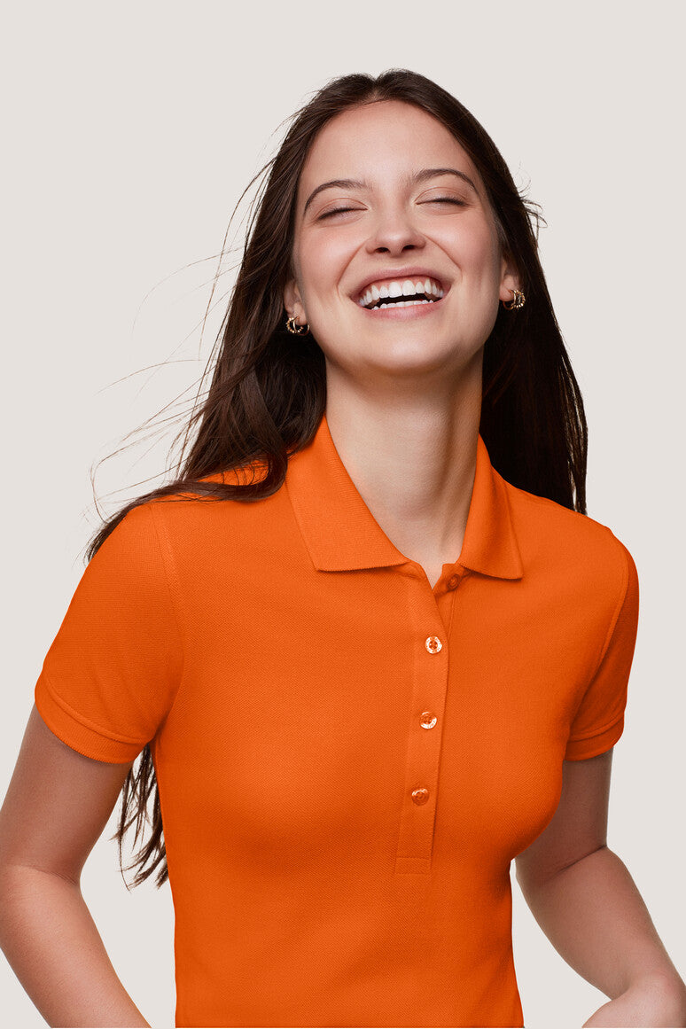 Hakro - Dames Regular Fit Polo - Classic - Orange