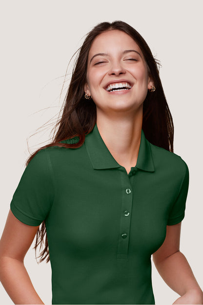 Hakro - Polo coupe régulière pour femme - Classique - Sapin