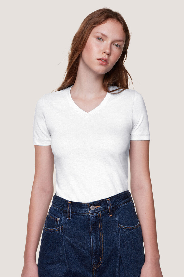 Hakro - T-shirt coupe régulière pour femmes - Blanc