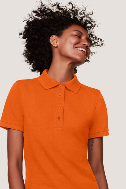 Hakro - Polo coupe régulière pour femme - Mikralinar - Orange