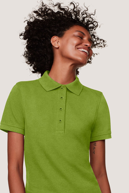 Hakro - Polo coupe régulière pour femme - Mikralinar - Kiwi