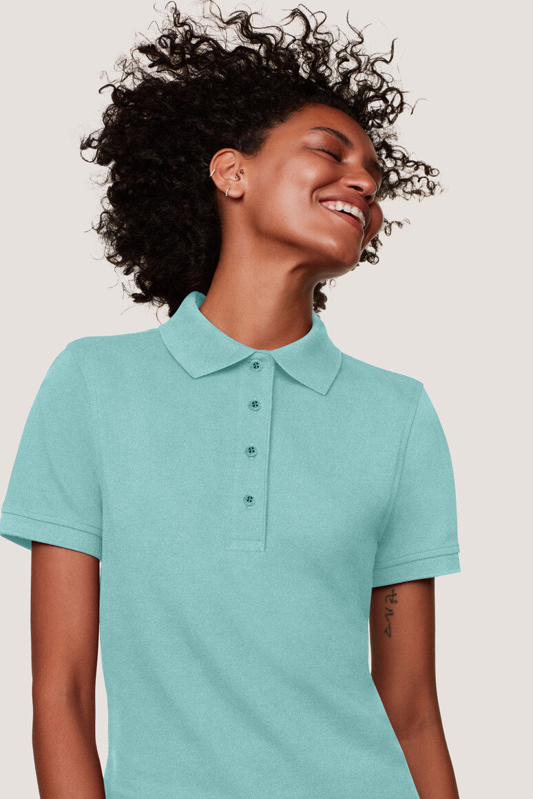 Hakro - Polo coupe régulière pour femme - Mikralinar - Vert glace