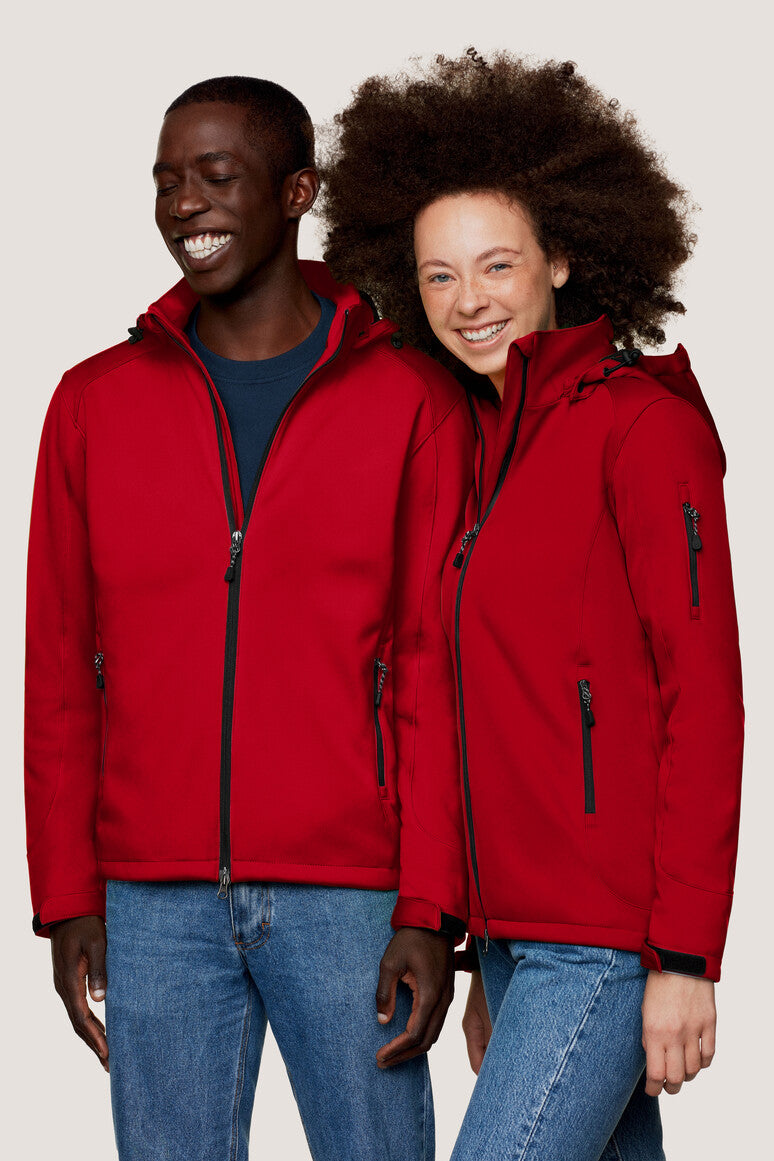 Hakro - Veste Softshell pour Femme - Rouge