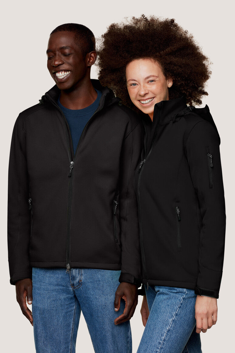 Hakro - Veste Softshell pour Femme - Noir