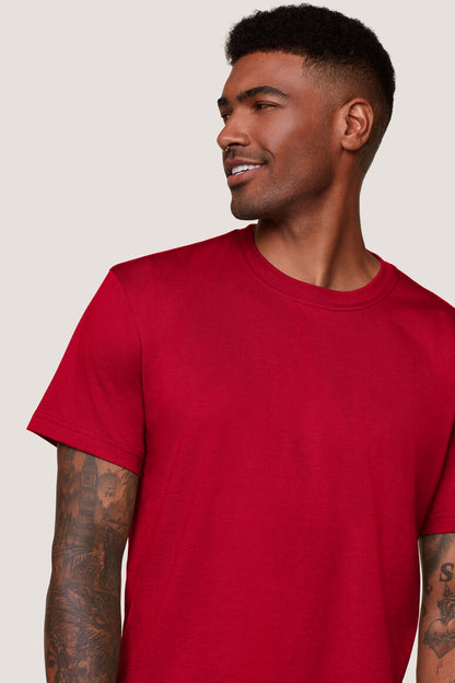 Hakro - T-shirt unisexe coupe confortable - Mikralinar - Rouge