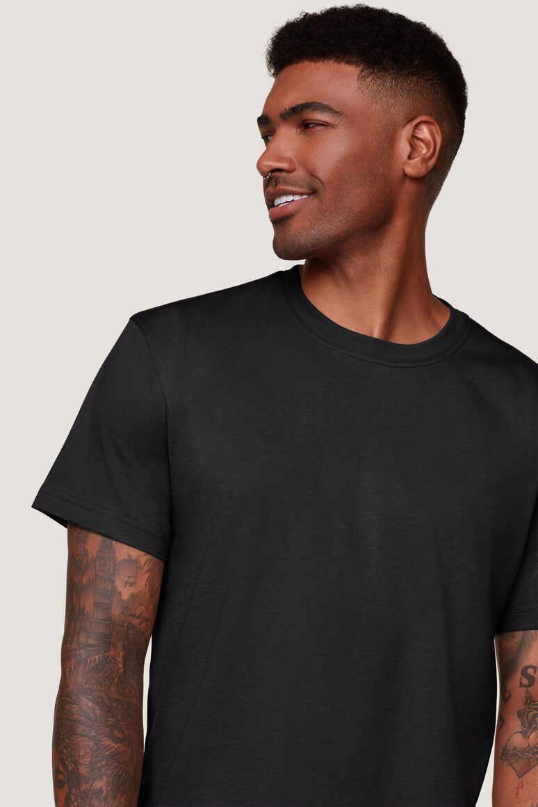 Hakro - Men's Comfort Fit T-Shirt - Mikralinar - Black