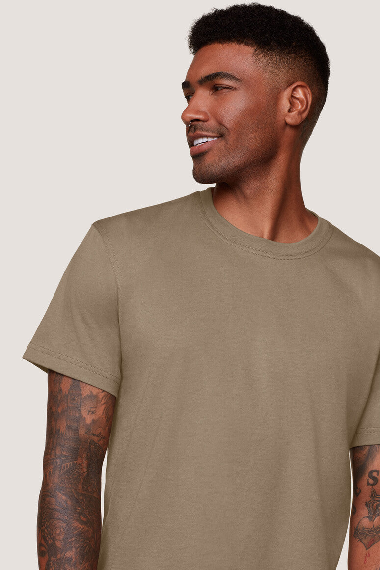 Hakro - Men's Comfort Fit T-Shirt - Mikralinar - Khaki