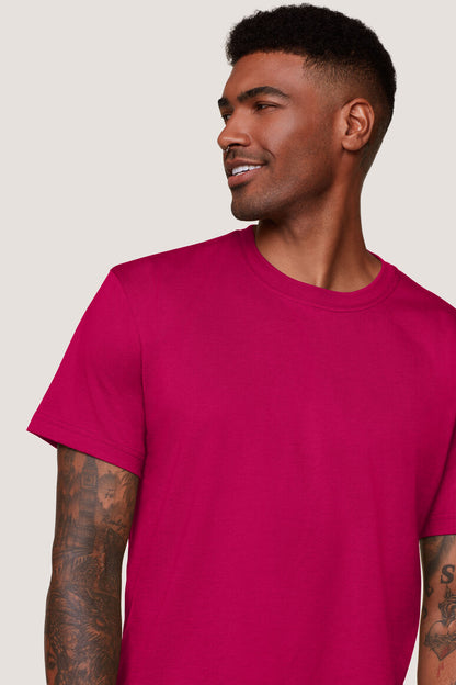 Hakro - T-shirt unisexe coupe confortable - Mikralinar - Magenta