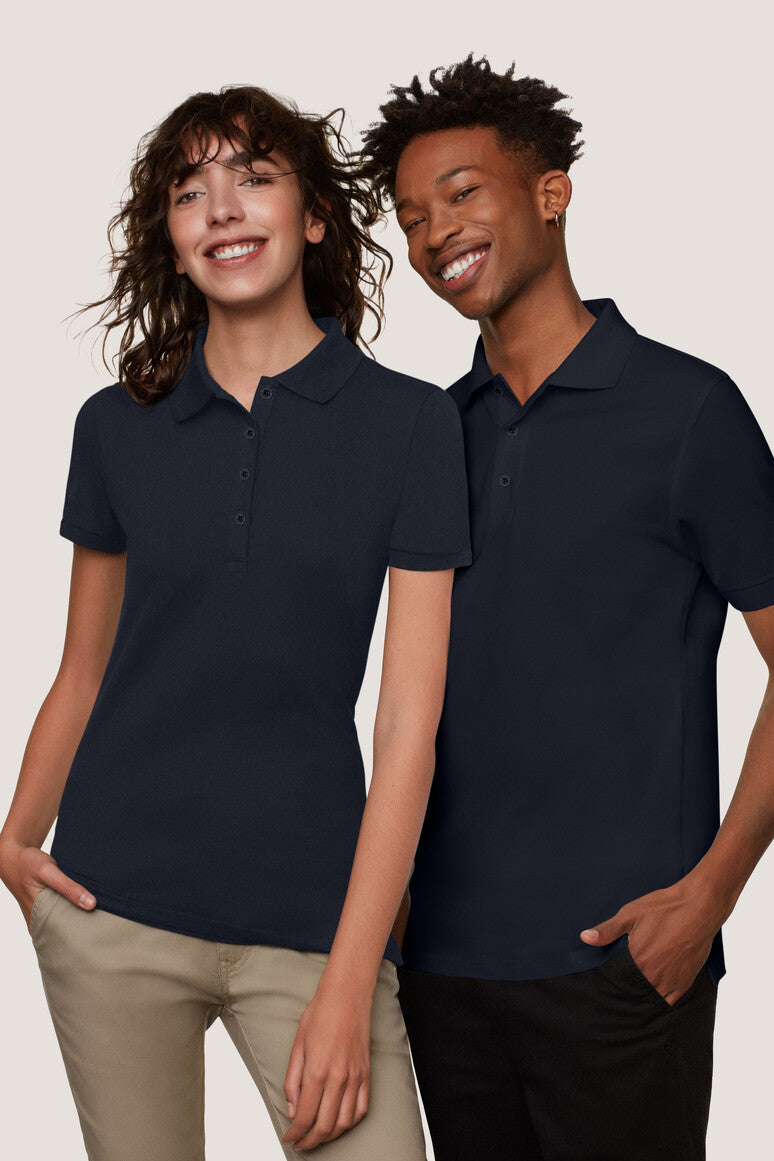 Hakro - Unisex Regular Fit Polo - Biologisch Katoen - Ink