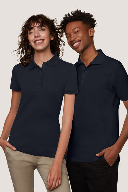 Hakro - Polo coupe régulière unisexe - Coton biologique - Encre