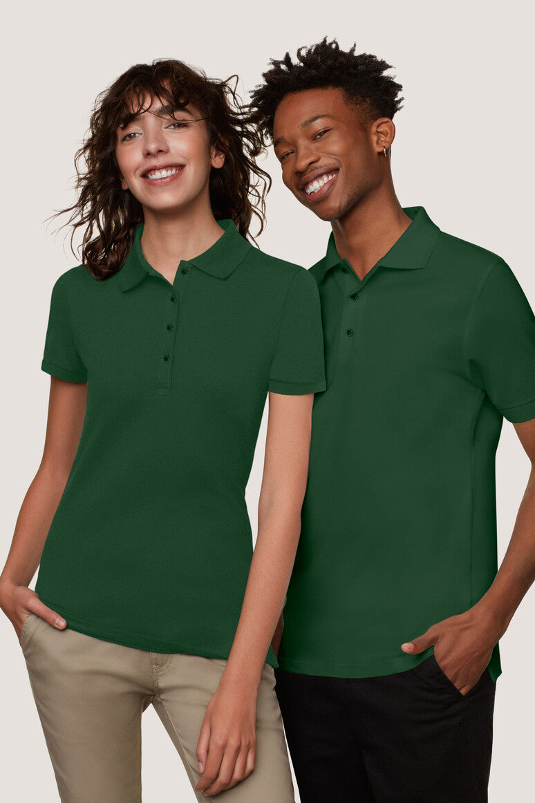 Hakro - Polo coupe régulière pour femme - Coton biologique - Sapin