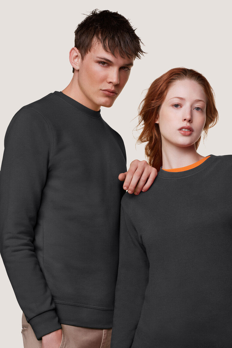 Hakro - Unisex Comfort Fit Sweater - Mikralinar - Anthracite