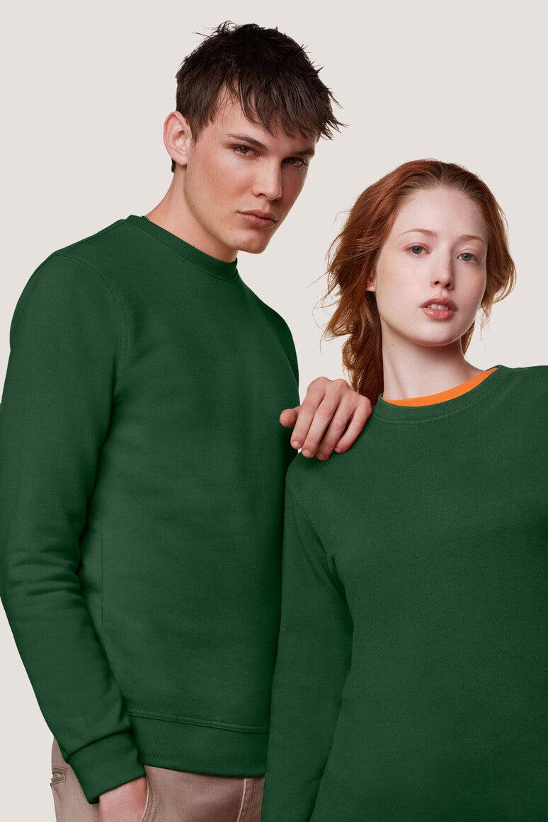 Hakro - Unisex Comfort Fit Sweater - Mikralinar - Fir