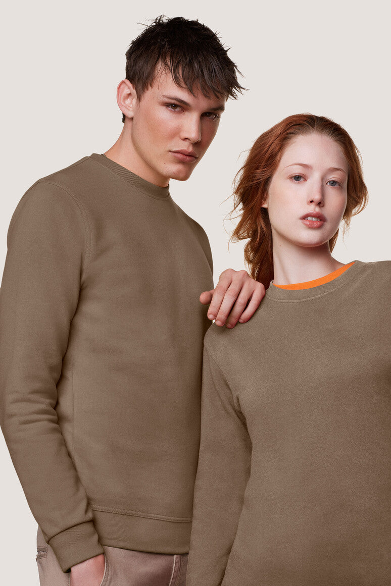 Hakro - Unisex Comfort Fit Sweater - Mikralinar - Nougat