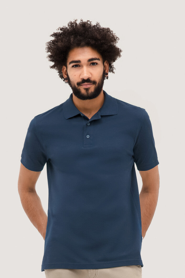 Hakro - Polo coupe régulière pour homme - Classique - Marine