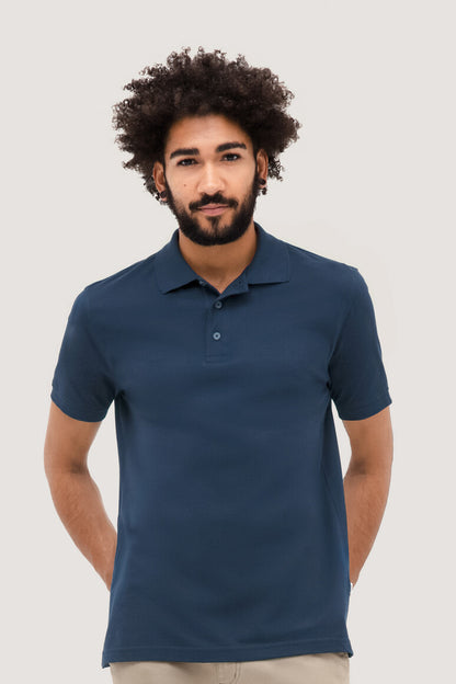 Hakro - Polo coupe standard unisexe - Classique - Bleu marine