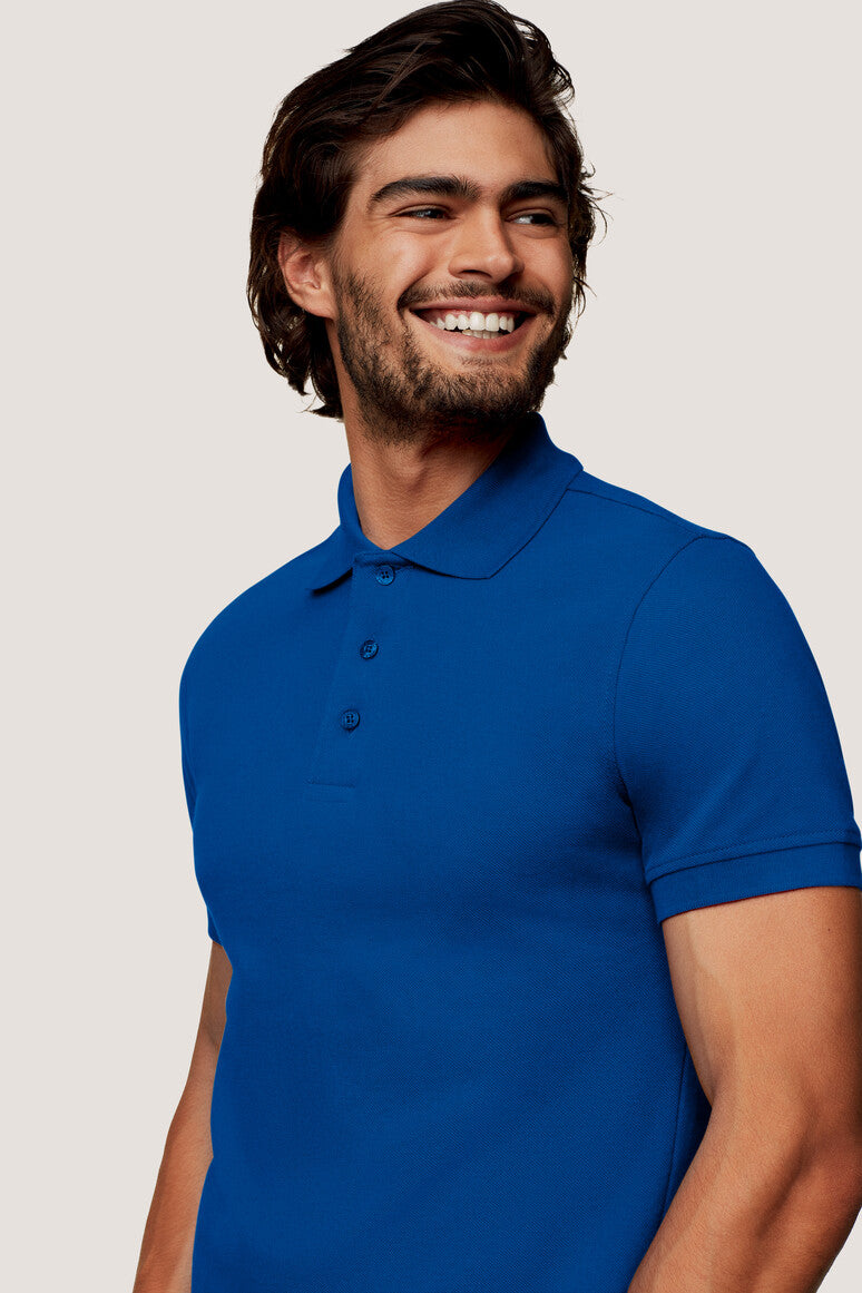 Hakro - Polo coupe régulière pour homme - Classique - Bleu royal