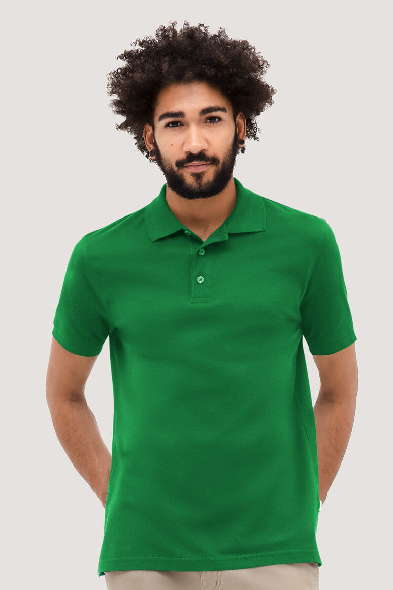 Hakro - Polo coupe régulière pour homme - Classique - Vert Kelly