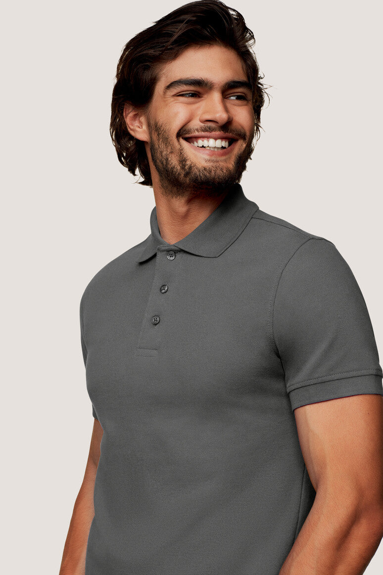 Hakro - Polo coupe régulière pour homme - Classique - Graphite