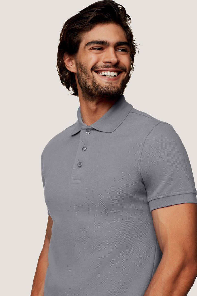 Hakro - Polo coupe régulière pour homme - Classique - Titane