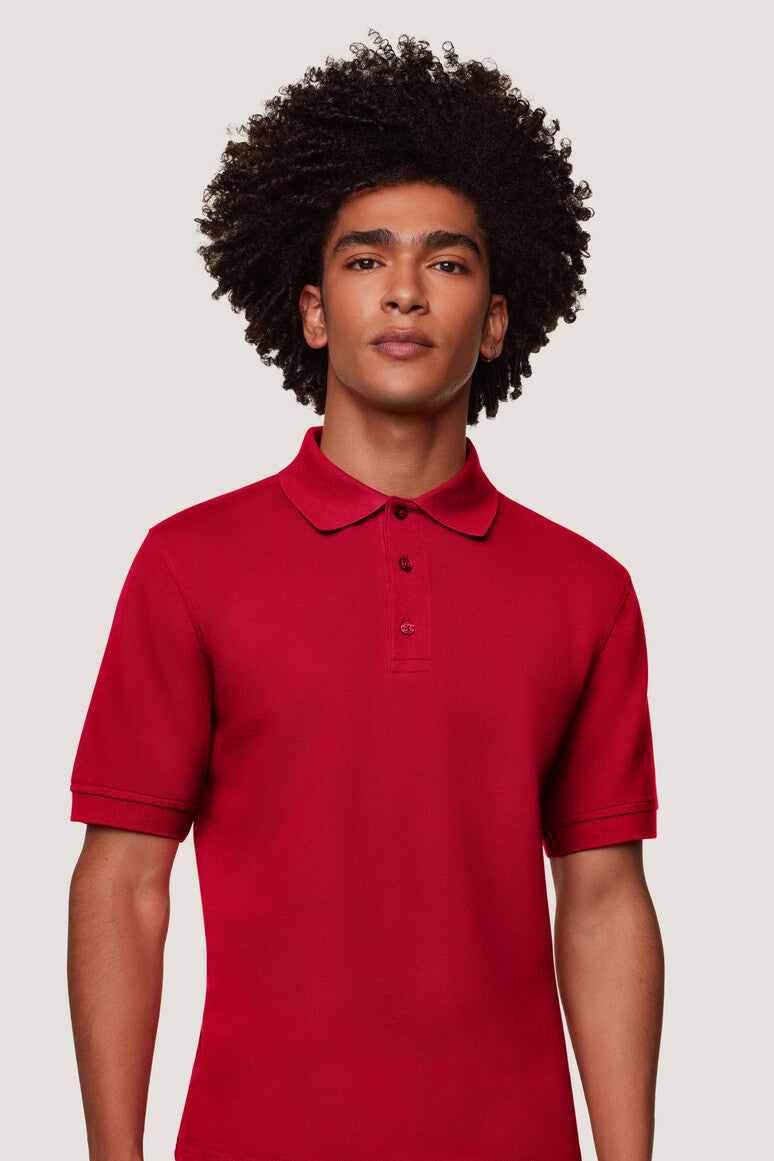 Hakro - Polo Comfort Fit pour hommes - Mikralinar - Rouge