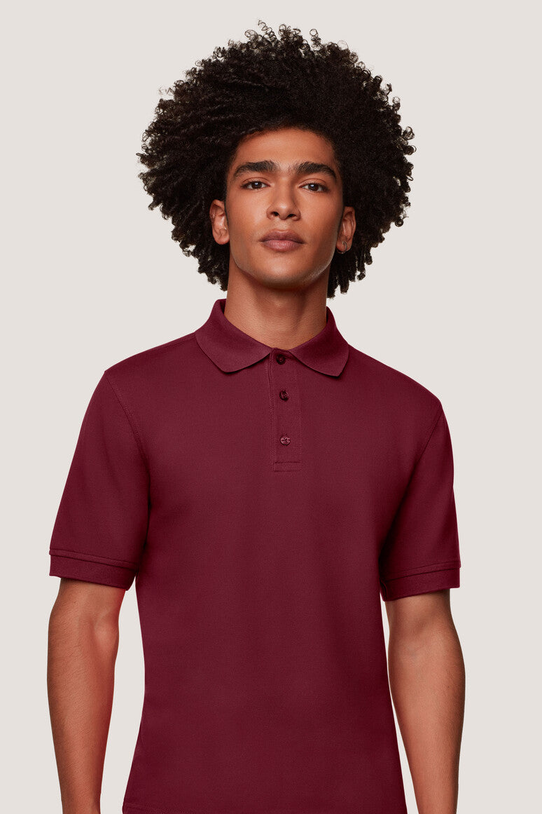 Hakro - Polo Comfort Fit pour hommes - Mikralinar - Bordeaux