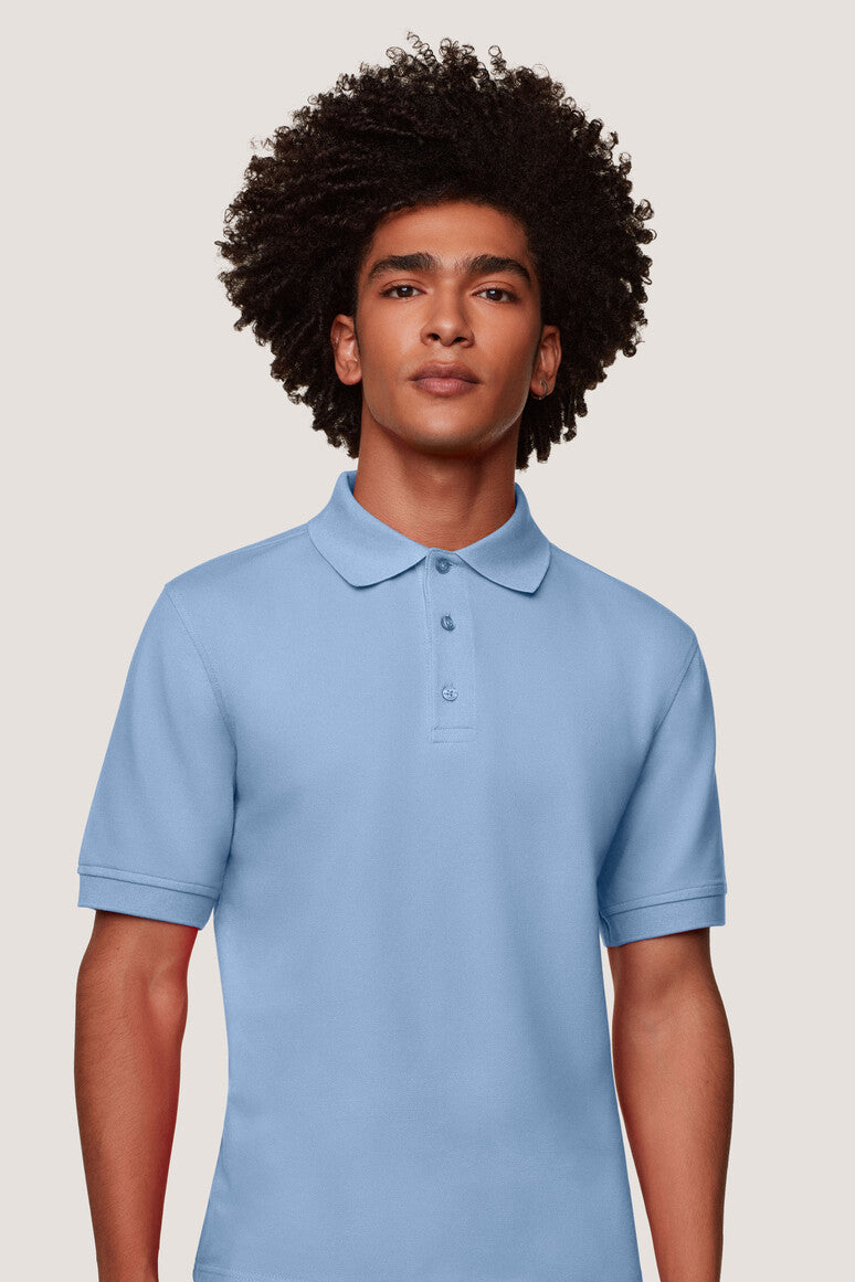 Hakro - Polo Comfort Fit pour hommes - Mikralinar - Bleu glacier