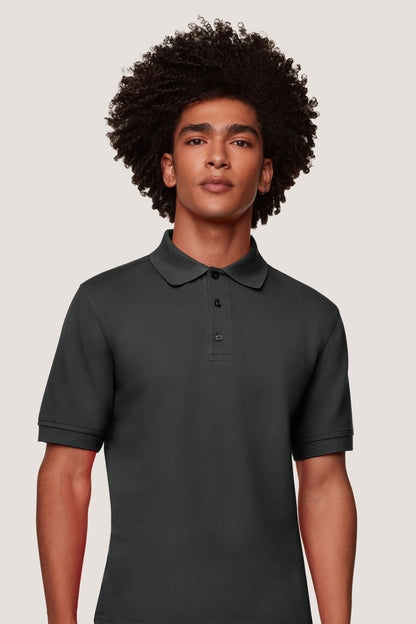 Hakro - Polo coupe confortable unisexe - Mikralinar - Anthracite