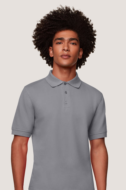 Hakro - Polo coupe confortable unisexe - Mikralinar - Titane