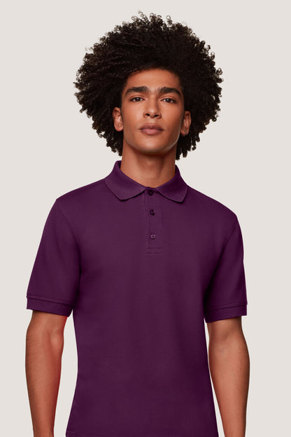 Hakro - Polo unisexe coupe confortable - Mikralinar - Aubergine