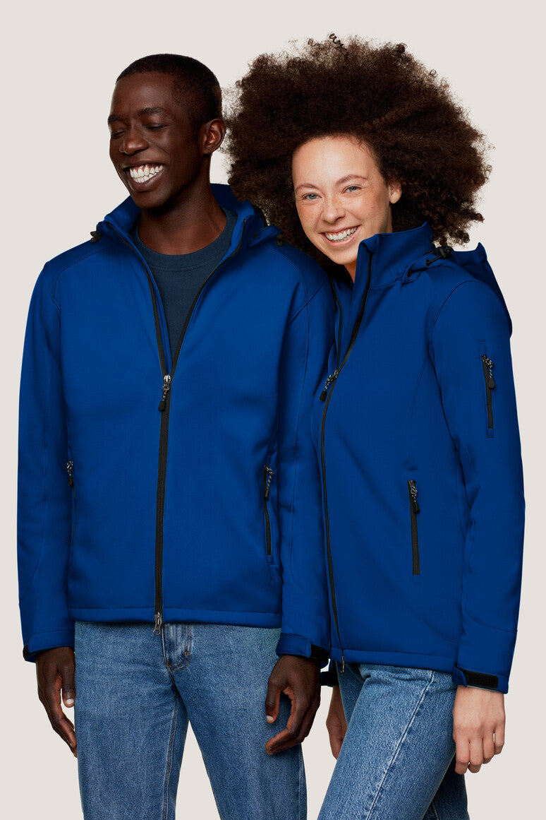 Hakro - Men's Softshell Jacket - Royal Blue