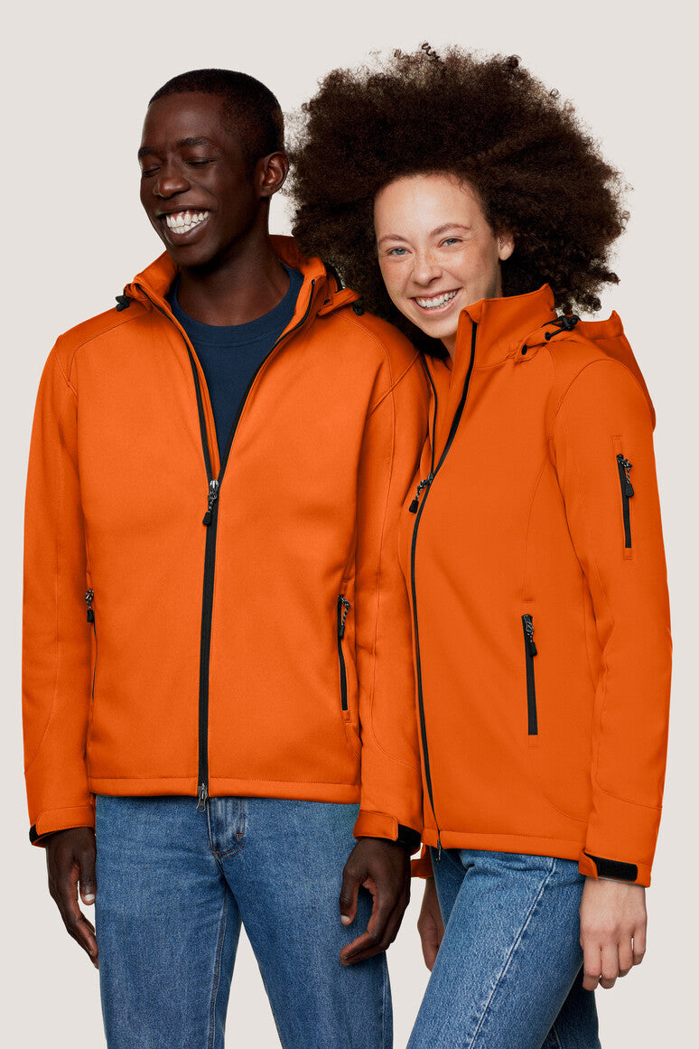 Hakro - Men's Softshell Jacket - Orange