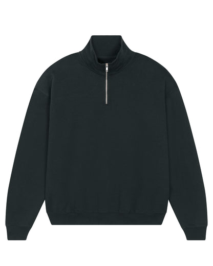 It Fits Slugger - Pull unisexe coupe décontractée avec fermeture éclair 1/4 - Poids lourd Plus
