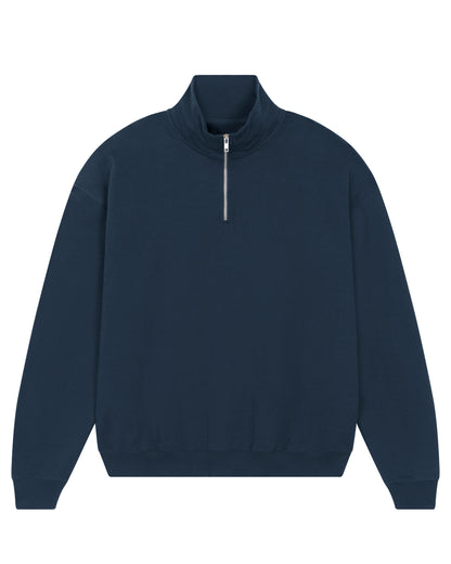 It Fits Slugger - Pull unisexe coupe décontractée avec fermeture éclair 1/4 - Poids lourd Plus