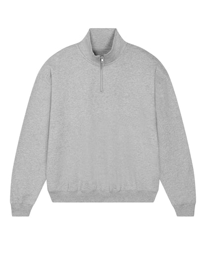 It Fits Slugger - Pull unisexe coupe décontractée avec fermeture éclair 1/4 - Poids lourd Plus